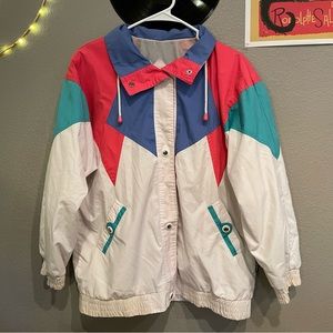 vintage IZZE windbreaker from the 80s